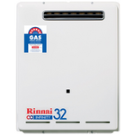 Rinnai 32L Continuous Flow 50-degree Hot Water System Natural Gas INF32N50M hero image