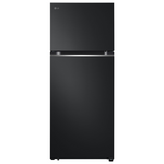 LG 395L Top Mount Refrigerator Matte Black GT-6MB hero image