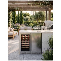 Bosston 180L Double Door Beer and Wine Alfresco Fridge BOS180W2D hero image