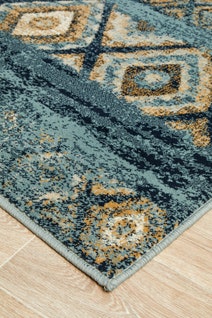 Rug Culture Oxford Extra Large Blue Rug 330X240CM - OXF-430-BLU-330X240 hero image