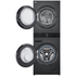 LG WashTower 12kg/10kg Compact All-In-One Stacked Washer Dryer Black WWT-1210BX image NaN