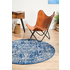 Rug Culture Evoke Small Navy Rug 150X150CM - EVO-253-NAVY-150X150 image NaN