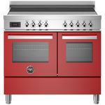 Bertazzoni 100cm Rosso Induction Freestanding Double Oven PRO105I2EROT hero image