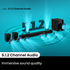 Hisense 5.1.2ch Dolby Atmos Soundbar with Wireless Subwoofer AX5120G image NaN