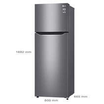 LG 312L Top Mount Frost Free Fridge with Door Cooling+ GT-332SDC hero image