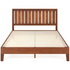 Zinus Double Deluxe Solid Wood Bed Frame Dark Brown AU-PWPBBHE-12D image NaN