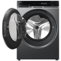 Haier 12kg + 8kg Series 600 Front Load Washer-Dryer Combo Black HWD1280PXB1 hero image