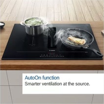 Bosch 80cm Series 6 Induction Cooktop with Downdraft Ventilation PVQ811H26E hero image