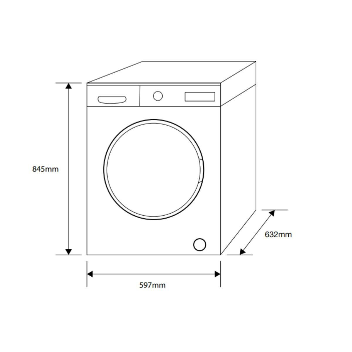 What Are The Dimensions Of A Washing Machine? Coolblue Anything For A