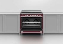 Fisher & Paykel 90cm Series 9 Classic Freestanding Induction Pyrolytic Oven Red OR90SCI6R1 hero image