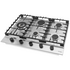 Omega 70cm Natural Gas Cooktop with Wok Burner Stainless Steel OCG705WX image NaN