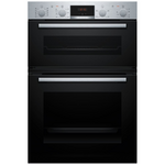 Bosch Series 4 Built-in Double Oven Stainless Steel MBA534BS3A hero image
