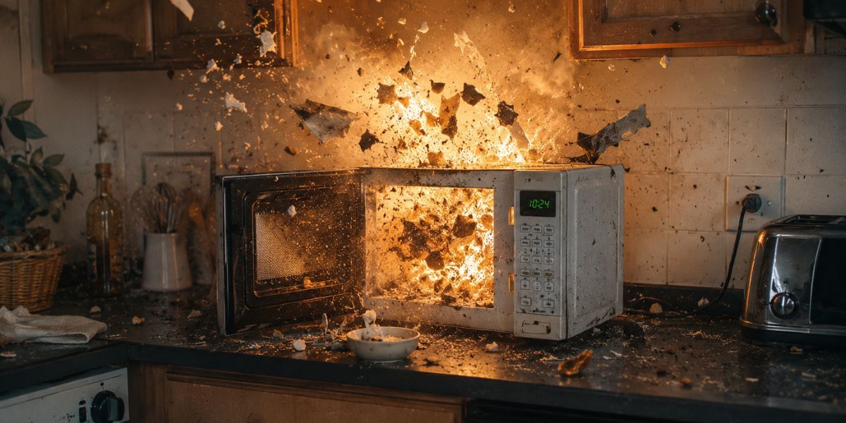 Thinbg Exploding What not to put in your microwave … and other tips to avoid kitchen ...