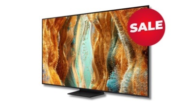 The Samsung 75 Inch QN70F NeoQLED 4K MiniLED Smart AI TV QA75QN70FAWXXY sold in Australia by Appliances Online with free delivery