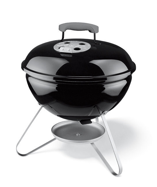 The Smokey Joe is a smaller version of Weber's classic Kettle BBQ.