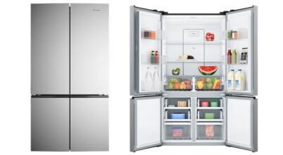 The Westinghouse 547L Quad Door Refrigerator Stainless Look WQE5400SD sold in Australia by Appliances Online, with free delivery options.