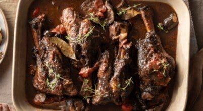 Provençal Lamb Shanks, courtesy of Siemens
