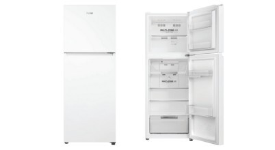 The Haier 300 Series 208L Top Mount Refrigerator White HRF210TW sold in Australia by Appliances Online.