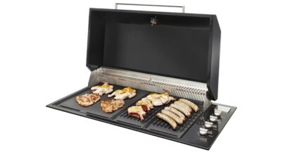 The Artusi Built-In LPG BBQ ABBQ1B-ABHOOD sold in Australia by Appliances Online with Free Delivery