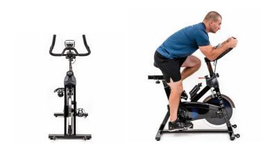 Exercise bikes are a good home cardio equipment option.