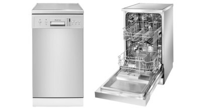 The Artusi 45cm Freestanding Dishwasher Stainless Steel ADW4501X sold in Australia by Appliances Online