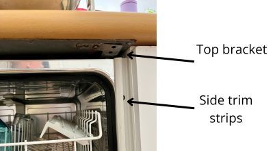 Built-under dishwashers, also known as under bench dishwashers, are connected to the underside of the kitchen benchtop and adjacent kitchen cabinets