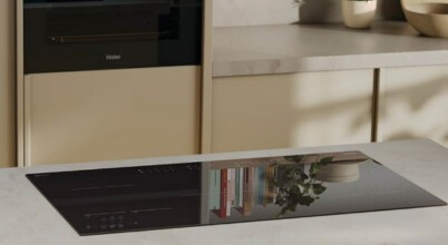 The Haier 90cm 300 Series Induction Cooktop Black - Low Current HCI905TPB4, sold in Australia by Appliances Online