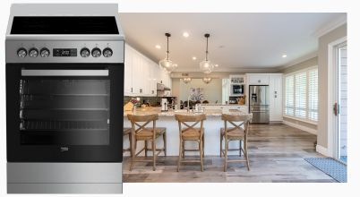 Freestanding electric stoves that combine oven and cooktop in one unit are a good choice for some households.