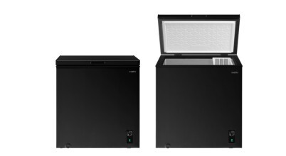 The Esatto 193L Hybrid Chest Freezer Black ECF198B3 sold in Australia by Appliances Online