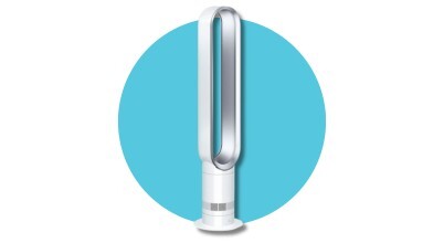 The Dyson AM07 Cool Tower Fan White/Silver 301216-01 sold in Australia by Appliances Online