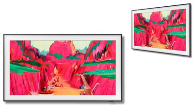 The Samsung The Frame Pro NeoQLED 4K MiniLED TV sold in Australia by Appliances Online