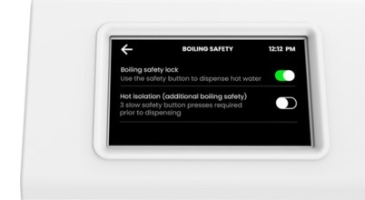 Zip HydroTap safety settings