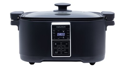 The Morphy Richards 6.5L Digital Slow Cooker Matte Black MRDSC6BK sold in Australia by Appliances Online, with Free Delivery to 95 per cent of Australians