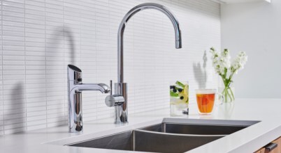 A Zip HydrTap installed in a contemporary kitchen