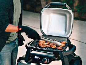 Cooking on a Weber enables both direct cooking and natural convection cooking.