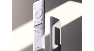 The Frame TV uses Samsung's battery-free SolarCell remote control