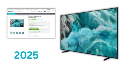 A Samsung 65 inch 4K QLED TV (price approx $1,520) sold by Appliances Online in 2025