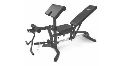 An adjustable bench is a staple of full body strength training workouts.