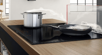 Appliances Online sells a selection of downdraft rangehoods and cooktops with integrated downdraft rangehoods