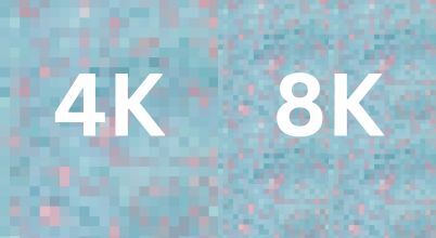 The standard resolution for TVs is 4K, which is over 8 million pixels. 8K screens with over 33 million pixels are available, but very little 8K content is made or distributed.