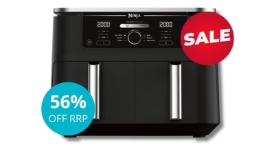 The Ninja Foodi Max XXXL Dual Zone Air Fryer AF400 sold in Australia by Appliances Online
