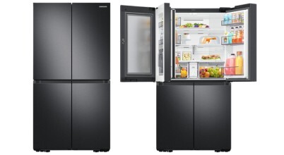 The Samsung 648L French Door Fridge SRF7500BB sold in Australia by Appliances Online, with free delivery options.
