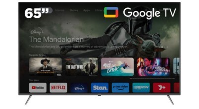 The Blaupunkt 65 Inch Ultra HD Google TV BP650USG9800 sold in Australia by Appliances Online