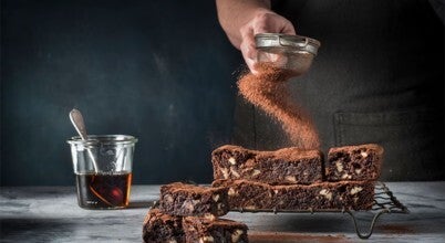 Maple Roasted Pecan Brownies, courtesy of Winnings, NEFF and BakeClub