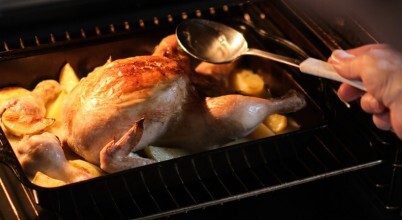 Roasting is best done with the fan force setting on your oven and temperatures of around 180-220 degrees celsius