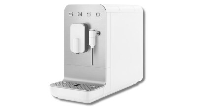The Smeg Bean To Cup Coffee Machine White BCC12WHMAU sold in Australia by Appliances Online