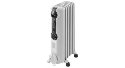 A Delonghi Radia S Electric Oil Column Heater.