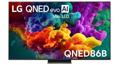 The LG LG 65 Inch QNED86B EVO AI Mini LED 4K Smart TV 65QNED86BSA [2026] sold in Australia by Appliances Online with free delivery and free connection