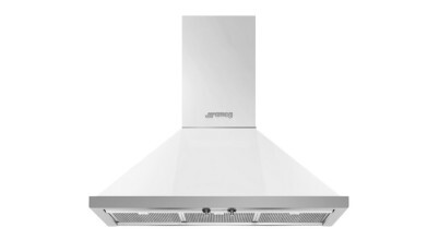A Smeg rangehood that operates optimally with ducted venting