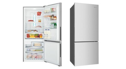 The Westinghouse 425L Bottom Mount Fridge Silver WBE4302ACR sold in Australia by Appliances Online